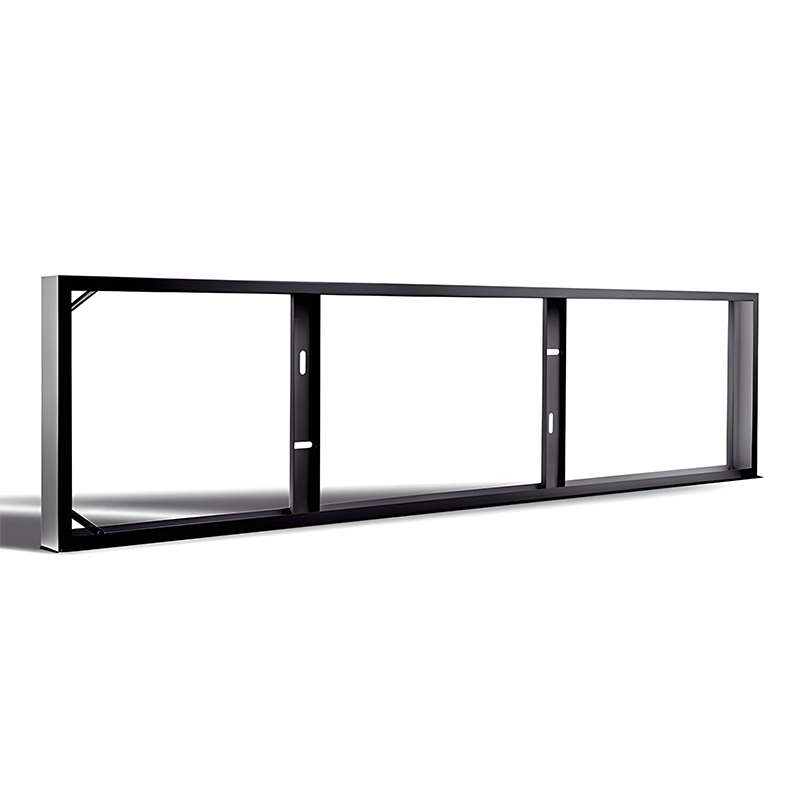 Zwart Opbouwframe voor Backlit en Sidelit led paneel 120 x 30CM - Outledtl.nl